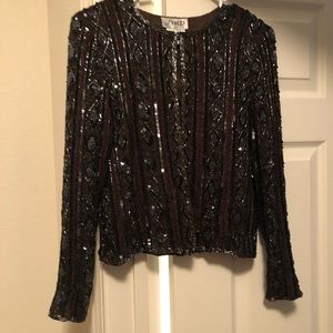 Vintage designer sequin jacket